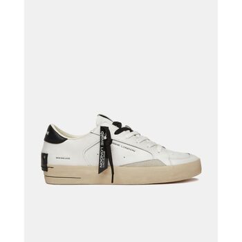 Crime London Deportivas Moda SK8 DELUXE 17100PP6-10 WHITE BLACK para hombre