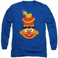 sesame street camiseta manga larga tv26633 para mujer