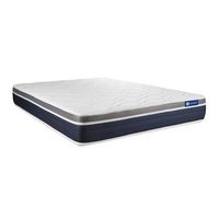 colchon actiflex confort 200x200cm grosor 26cm muelles ensacados y espuma viscoelastica moderadamente firme 3 zonas de confort