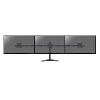 soporte de monitor kimex 015-1153 para 3 monitores 17-32r vesa 9kg negro gestion de cables