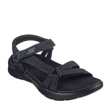 Skechers Sandalias Go Walk Flex Sandal Negras 141451-BBK
