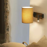 aplique de pared con lector led torso r 3w