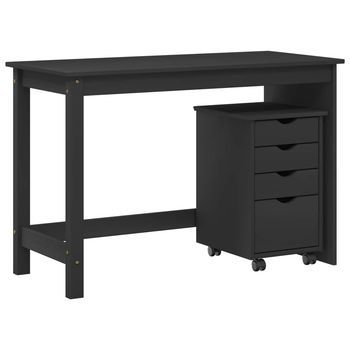 Juego De Escritorio Y Gabinete 2 Uds. Gris Vidaxl