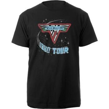 Van Halen Camiseta manga larga 1980 Tour para mujer