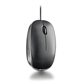 MOUSE NGS FLAME BLACK OPTICO POR CABLE CON CONEXION USB-C