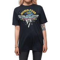 van halen tops y camisetas world tour 78 para hombre
