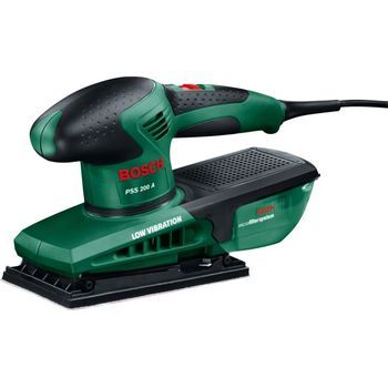 Lijadora Orbital 93x185mm + Maleta 200w Bosch Pss200a..