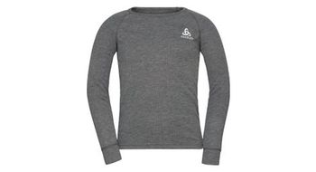 Camiseta de manga larga odlo active  strong warm eco   strong kids gris