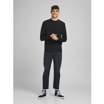 Jack & Jones Jersey 12181903 CREW NECK-BLACK para hombre