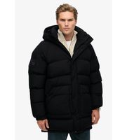 superdry para hombre m5012289a parka xpd negro xl casual poliester reciclado sostenible