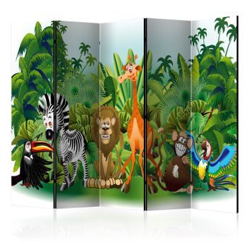 Biombo - Jungle Animals Ii [room Dividers]