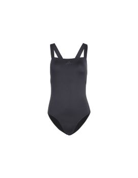 Bañador de Natación adidas Padded Iconisea Premium X-Back Mujer Negro/Blanco