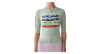 maillot maap evade x pro air 3 0 mujer manga corta verde