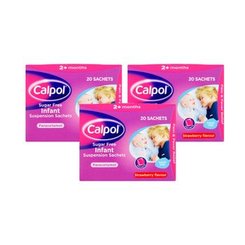 Calpol Infant Suspension Sachets Multipack
