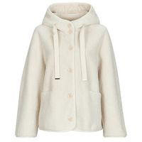 guess abrigo agnese faux fur para mujer