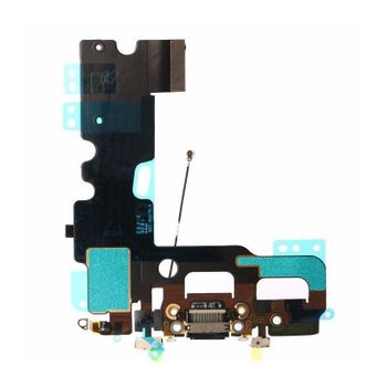 Conector De Carga Flex Iphone 7 Negro 821-00270-a1 Repuesto