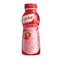 slimfast milkshake bottle strawberry