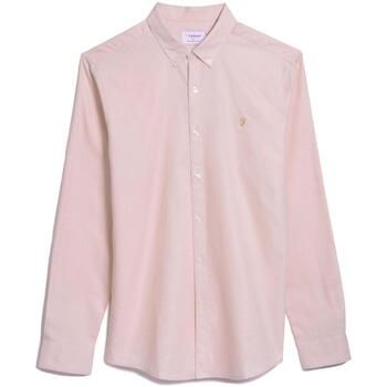 Farah Camisa manga larga Brewer para hombre