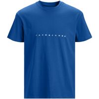 jack  jones camiseta 12237296 jwhcopenhagen tee ss crew neck jnr nautical blue para nino