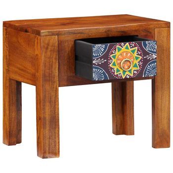 Vidaxl Mesa Lateral Marrón 40 X 30 X 36 Cm
