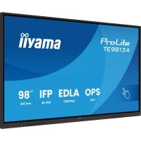 pantalla tactil iiyama prolite te9813a-b2ag 98 4k uhd ips android