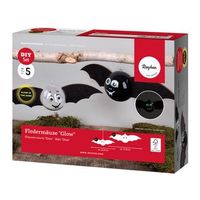 kit de murcielagos - fosforescentes - para colgar - 2 x 276 cm y 239