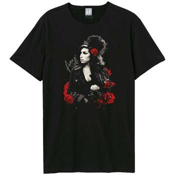 Amplified Clothing Camiseta Poses With Roses para hombre