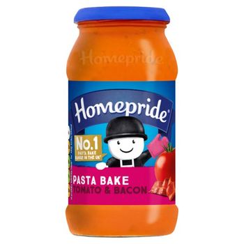 Homepride Pasta Bake Creamy Tomato & Bacon