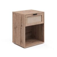 mesilla de noche elven 47 x 60 cm con 1 cajon vicco