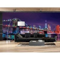 fotomural vinilo vista nocturna nueva york 400 x 300 cm