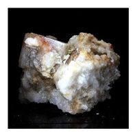 calcita  cuarzo - pierre natural de francia la mure isere  piedra multicolor con cristales de calcita y cuarzo energizantes y purificadores 