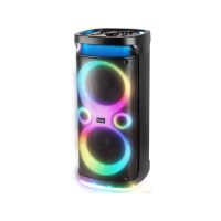 altavoces trevi para fiestas inalambricos 130w bluetooth led y bateria 4000mah