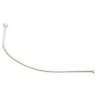 barra curvada para cortina de ducha blanco sealskin