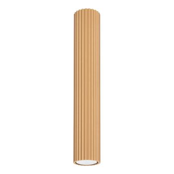 Lámpara de techo dorado aluminio alt. 7 cm