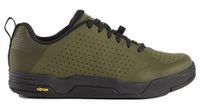zapatillas bontrager flatline mountain para bicicleta de montana  verde oliva  unisex