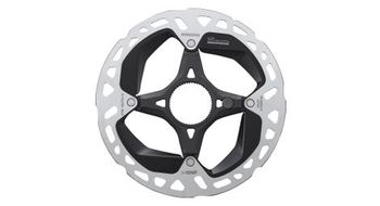 Disco de freno shimano rt em910 ice tech freeza centerlock  tuerca exterior  con iman para e bike steps