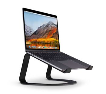TWELVE SOUTH Curve Laptop Stand - Matt Black, Black