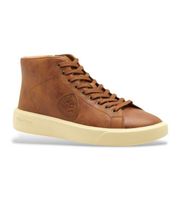 blauer para hombre f5buck08 zapatillas de piel buck marron 45 plano cordones casual