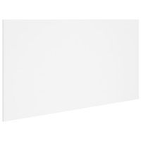 cabecero de cama madera contrachapada blanco 160x15x80 cm