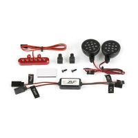 rofun 8530821 8530822 juego de luces led con placa de controlador para baha5b baha5sc baha5s 15 coche rc piezas de vehi