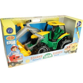 Lena Giga Trucks Tractor With Front Loader & Excavator