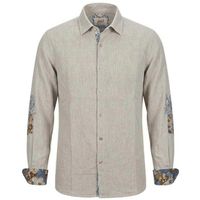 bob company camisa manga larga holes t519-militare para hombre
