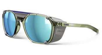 Gafas julbo slack cover   spectron hd 4 polarizadas   verde militar translucido brillante gris
