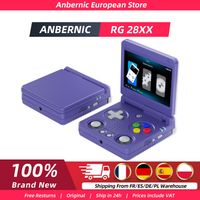 consola de juegos retro portatil anbernic rg34xxsp consola de juegos retro rg34xx sp con 64 gb precargados mas de 5000 juegos bateria de 3300 mah arcade de bolsillo portatil compatible con mas de
