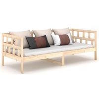 sofa cama  cama para adulto  sofa convertible madera maciza de pino 80x200 cm