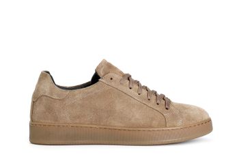 zapatillas de ante para hombre. taupe