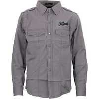 srk camisa manga corta chemise garcon ecotrace para nino