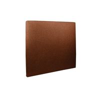 cabecero tapizado 200 cm - tejido rizado terracota
