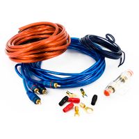cable set audio wiring kit - 750w 10mm2