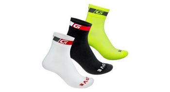 Lote de 3 calcetines de corte normal gripgrab tricolor